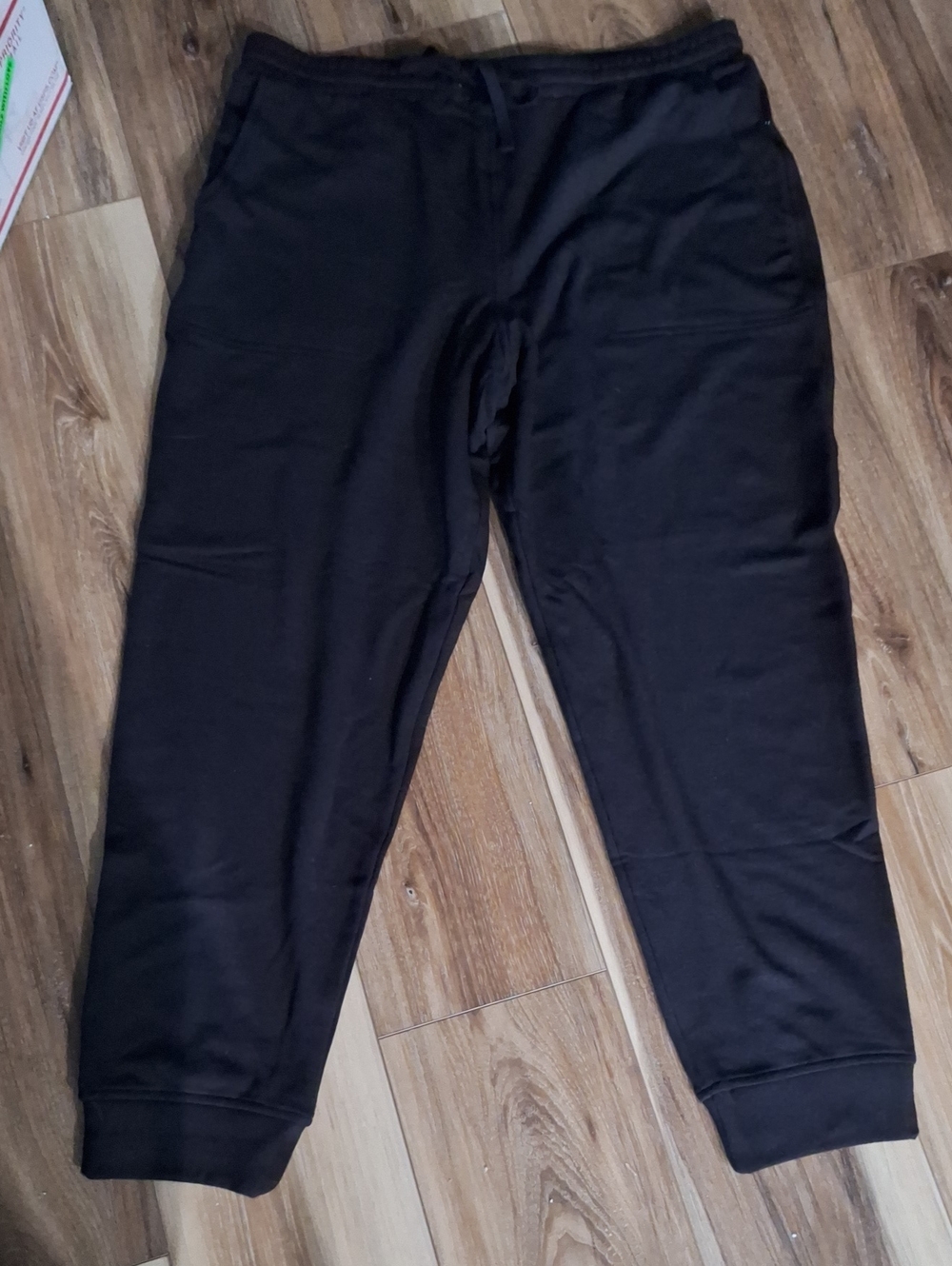 Quince SuperSoft Fleece Joggers Black XL NWT - Picture 3 of 4